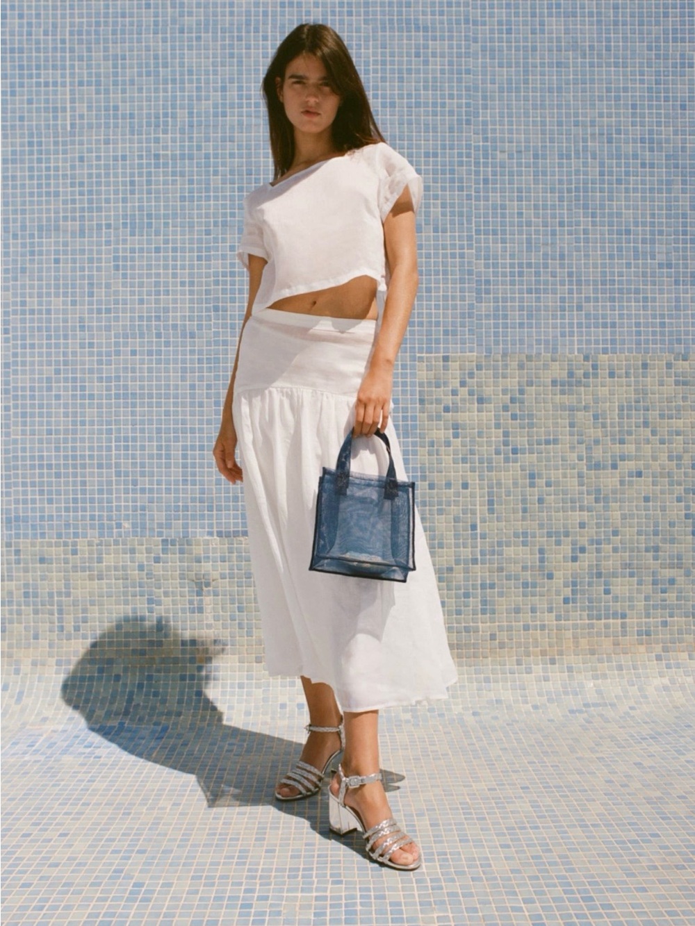 Metallic Braided Palma Sandal
